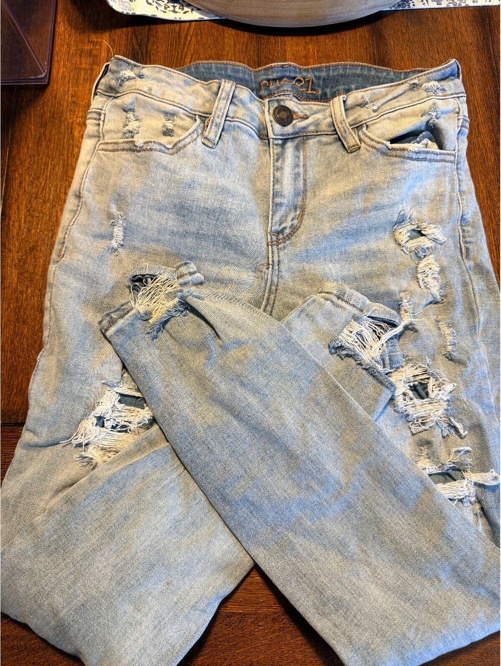 Rue 21 mid-rise ankle jeggings sz 8